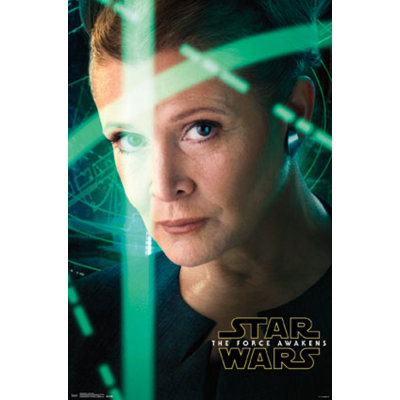 Star Wars The Force Awakens - Leia Portrait Poster Print (22 X 34) -  Posterazzi, TIARP14586