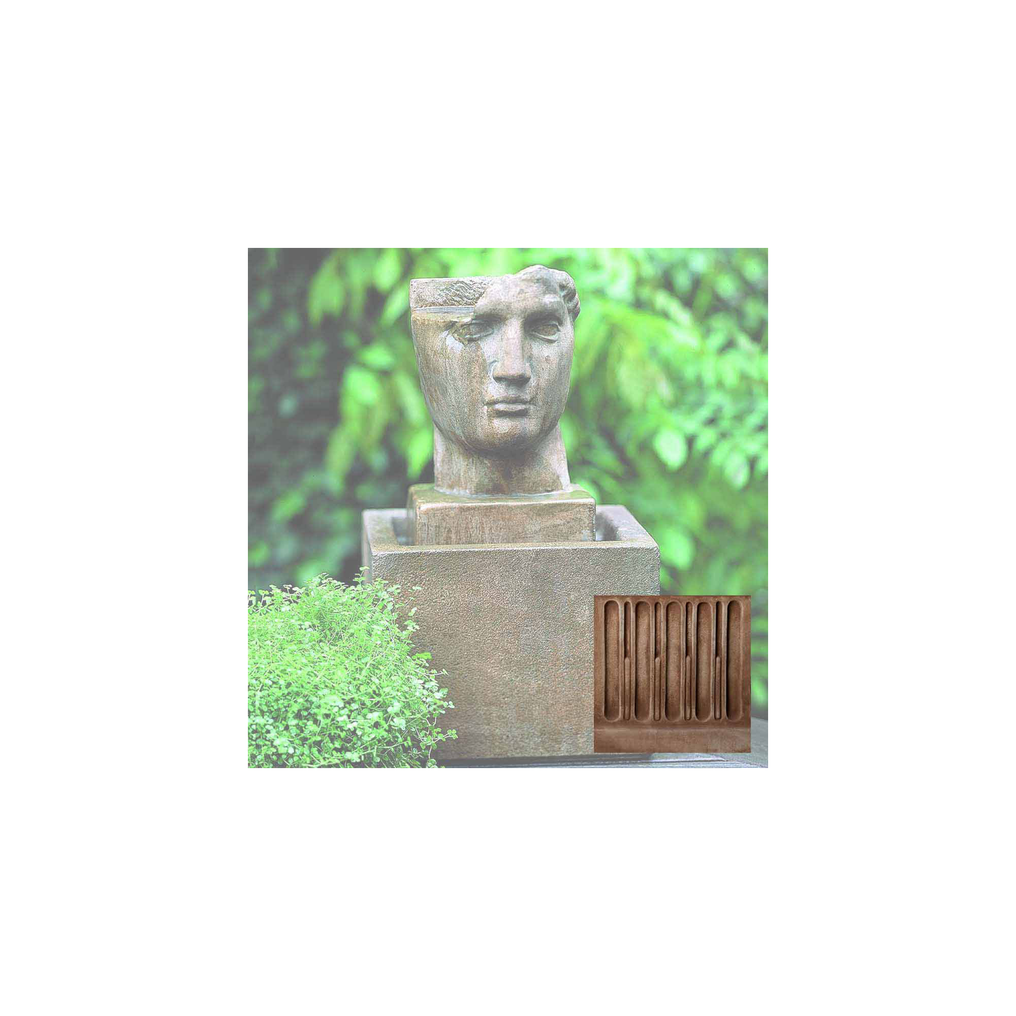 Renfri Fountain, Brownstone