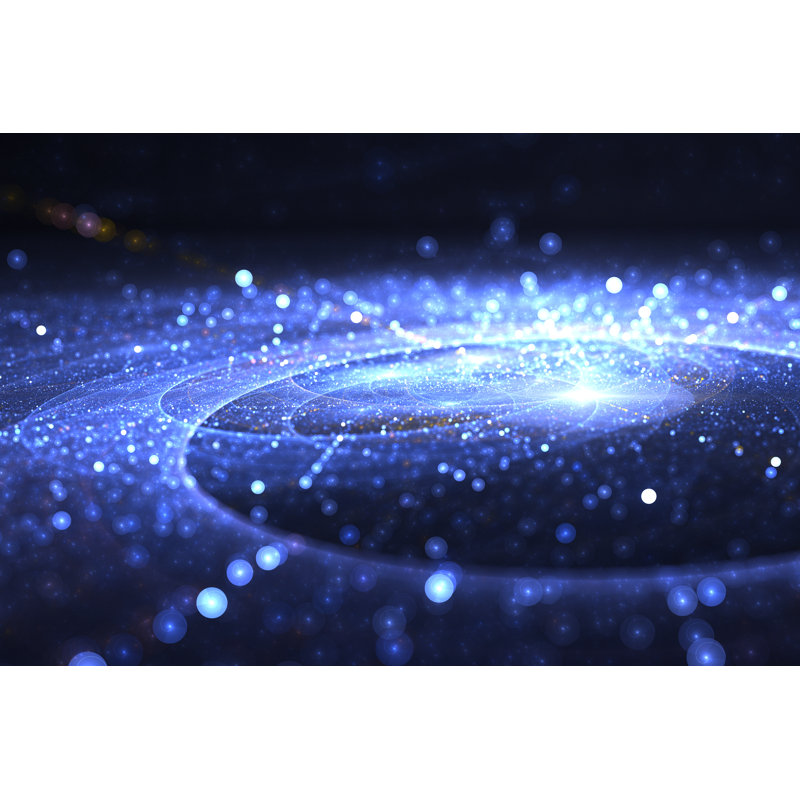 «Light Fractal On Canvas» par Danler, impression, H 32 po x l 48 po x P 1,25 po