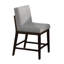 Tabouret de comptoir rembourré Eyna