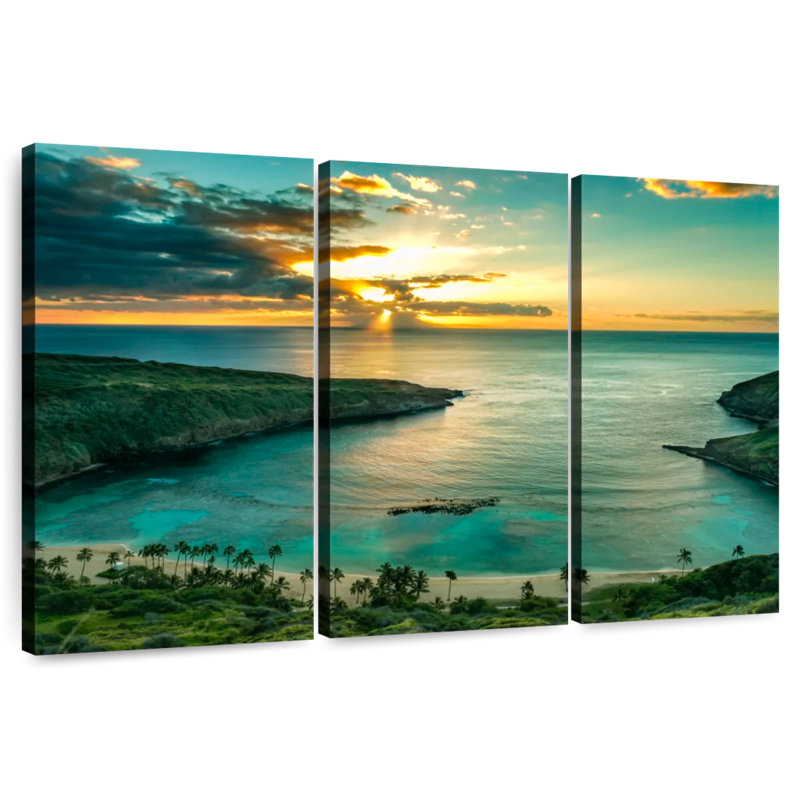 Gillard Hanauma Bay Sunrise, 20" H x 33" W