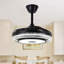 Sueanne 42'' Ceiling Fan with LED Lights and retractable fans