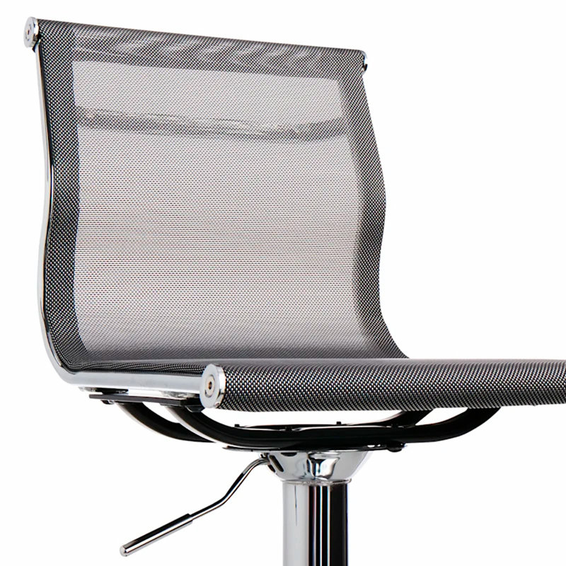 Tabouret pivotant à hauteur réglable Carlos, Gris