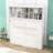 Aroara Space-Saving Queen Murphy Bed with Cabinet-1320249606