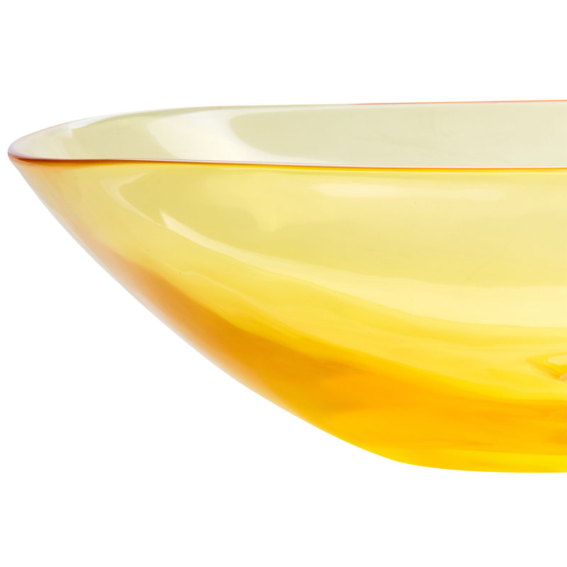 Ivy Bronx Chanoch Solid Surface Oval Sink, Yellow