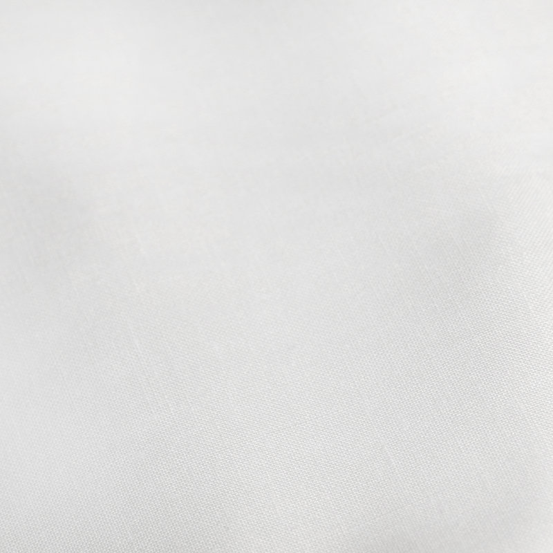 Ivka Plain Weave / Muslin Fitted Sheet, Super King (6'), White