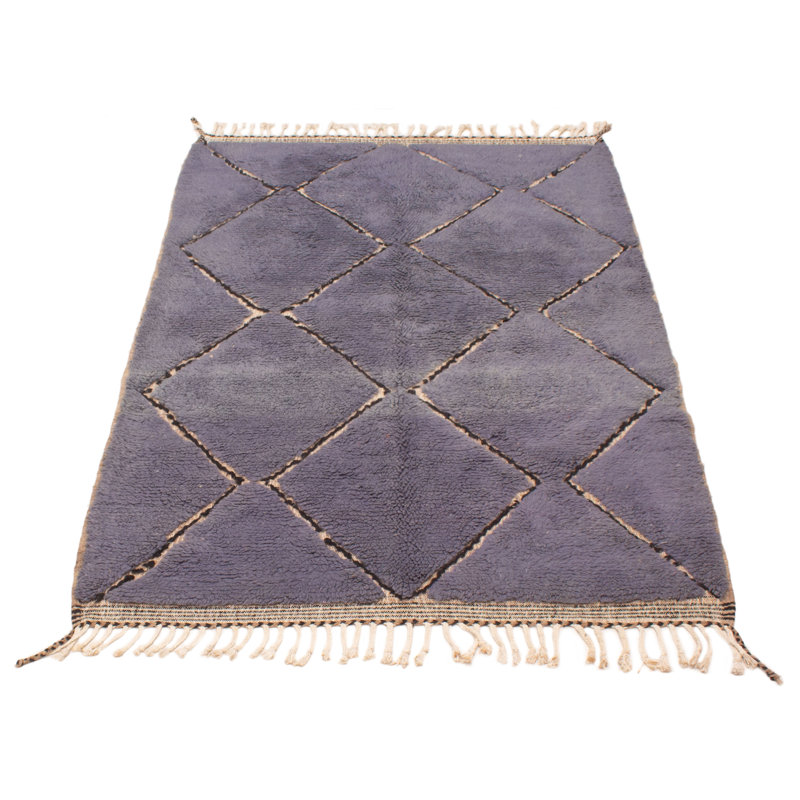 Tapis unique en laine de 5 pi 3 po x 7 pi 8 po Pittsburgh
