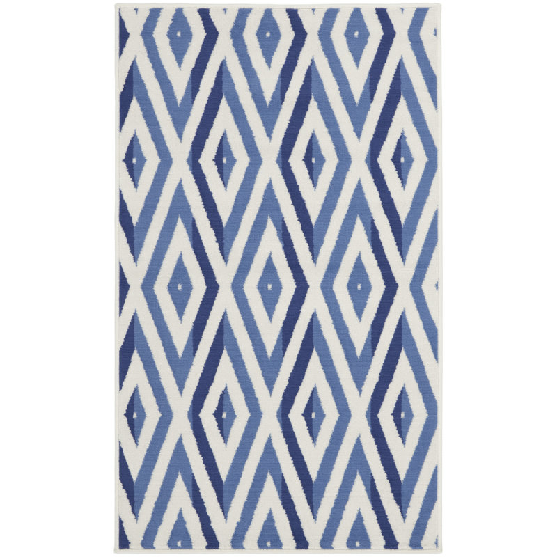 Caiden-Jay Geometric Indoor Rug, Rectangle 3' x 5'