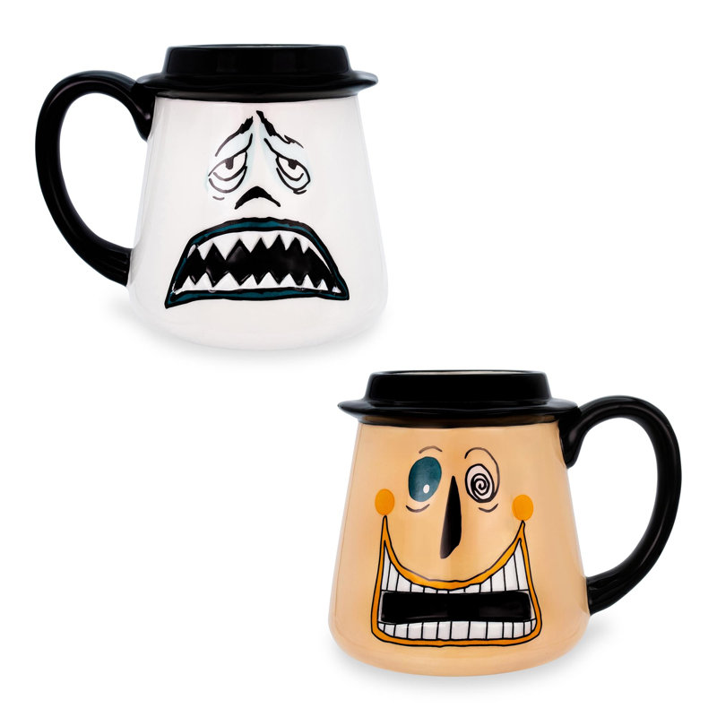 Tasse en céramique 3D Disney «Nightmare Avant Noël» | Peut contenir 20 onces