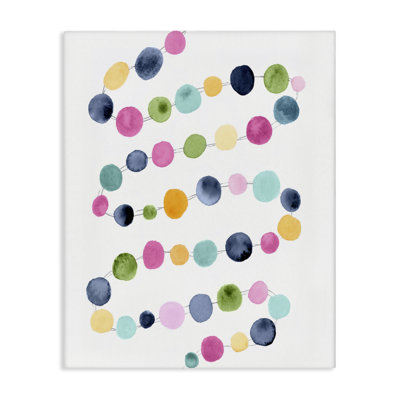 "Pastel Dots", art mural par Lisa Nohren