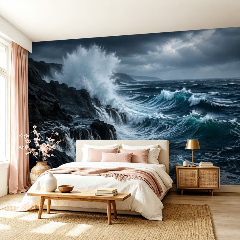 Adhésif mural amovible Peel and Stick, L 99,6 po x l 144 po