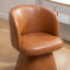 Chaise rembourrée pivotante en velours Dantzler-527819135-511696165