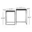 Tables gigognes Fraley