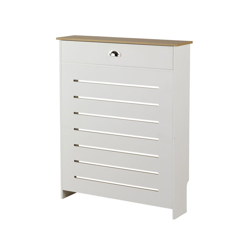 Batley Drawer Radiator Cover, 1 Drawer - 78cm W, White