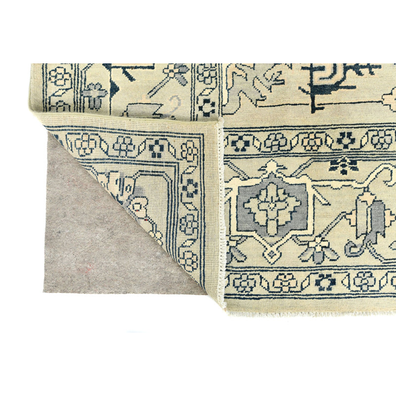Tapis oriental tribal carré 8X8 One-of-a-Kind