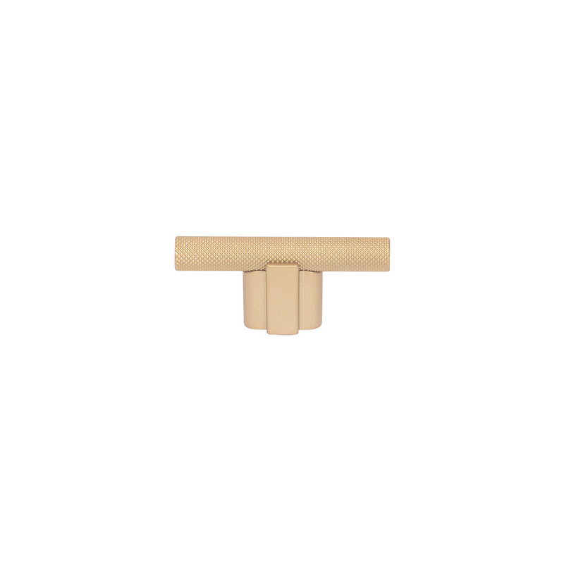 Mannheim 65mm Length Bar Knob Multipack, Matt Gold