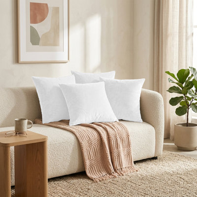Plain Velvet Cushion Cover-(Pack of 4)