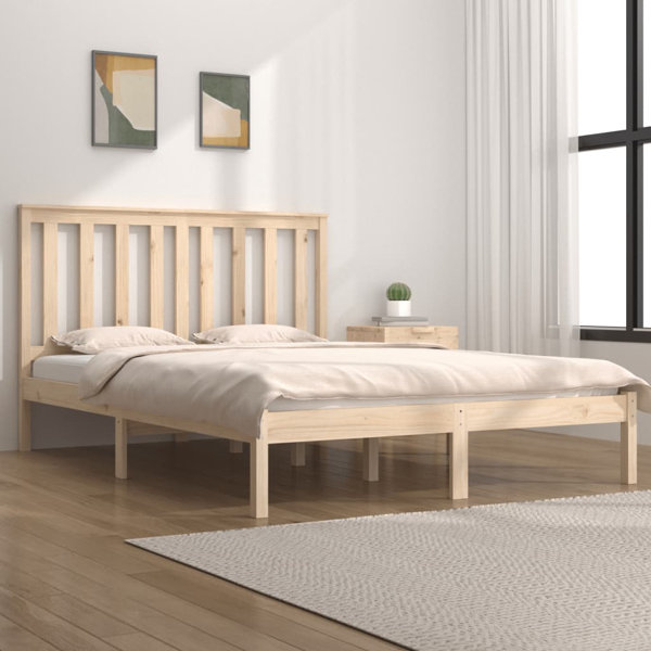 Marlow Home Co. Alexian Solid Wood Bed 