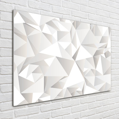 Glass Print Wall Art 100X70cm Image Printed On Glass Decorative Wall Picture Behind Toughened / Tempered Safety Real Glass For Kitchen & Living Room Theme:Abstract Background
