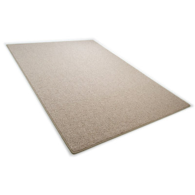 Donovan Solid Colour Wool Area Rug