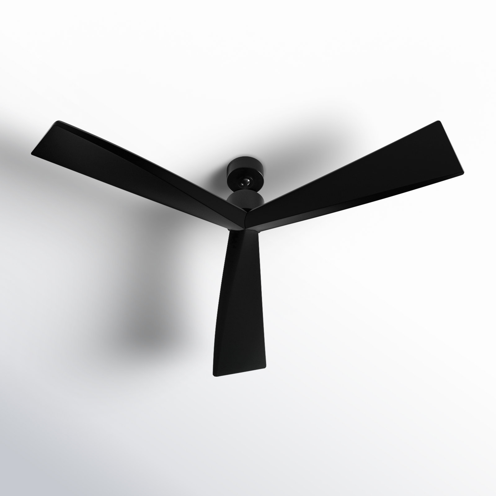 Mirage 60'' 3 Blade Ceiling Fan, Matte Black, 60"
