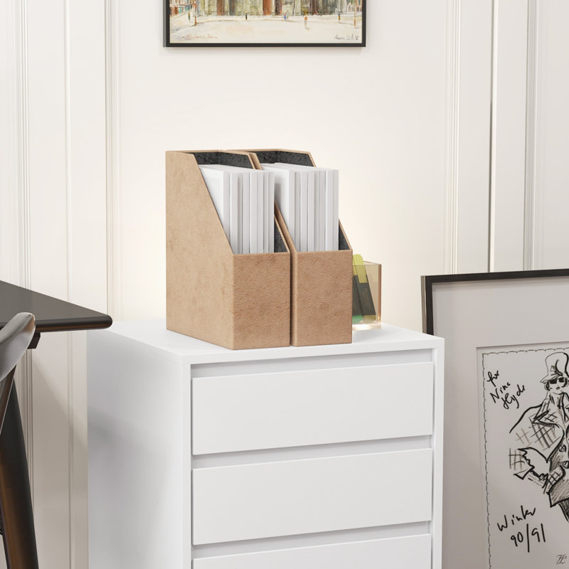 Taliyha 46cm Wide 4 -Drawer File Cabinet, White