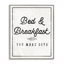 Bed & Breakfast Humor, art giclée encadrée par Daphne Polselli-107873612-111767113
