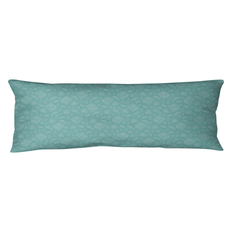 Valerton Polyester Pillow, Green Polyester, Valerton