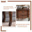 Armoire de hall d'entrée rétro en bois massif Retro-106691536