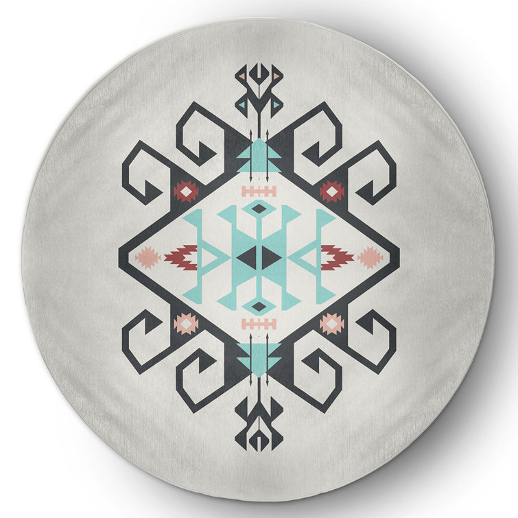Chenille Ikat Indoor Rug