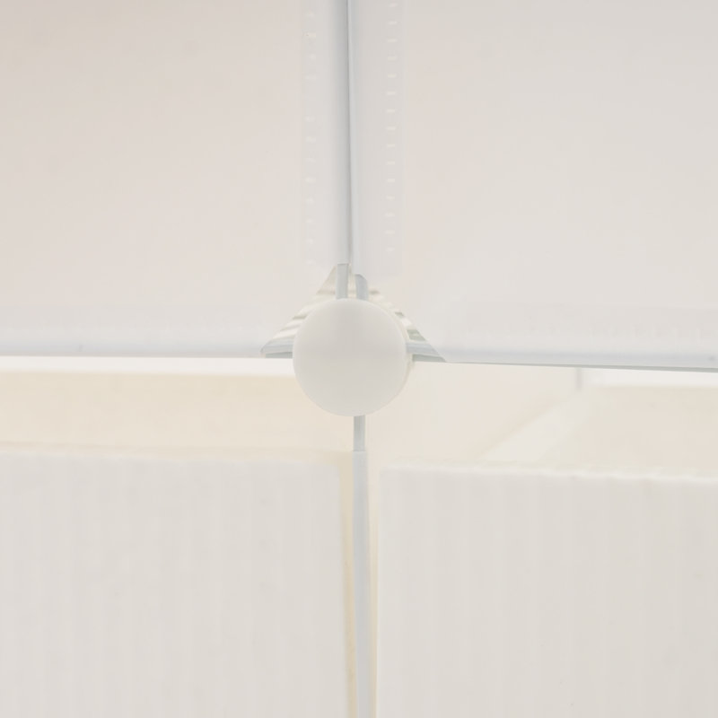 Cage à 4 niveaux pour grande capacité, Blanc