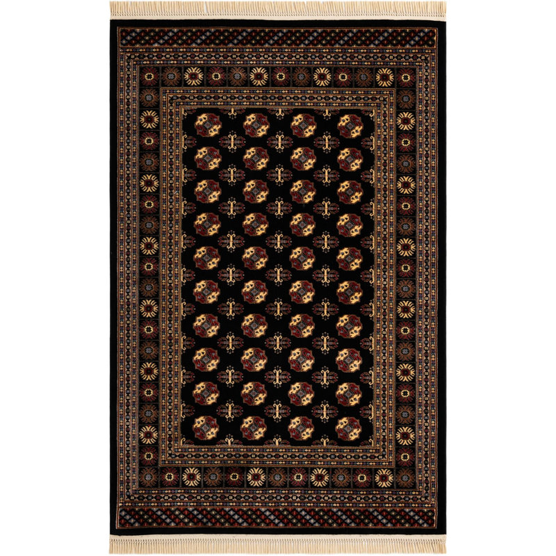  Balikh Tekke Rug, Rectangle 5'3" x 8'