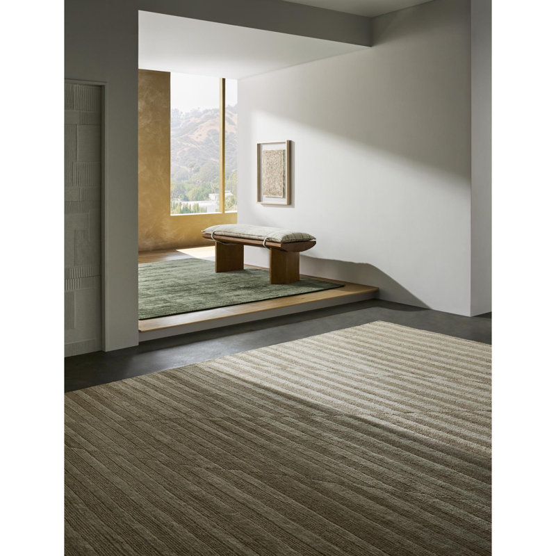 Knoxville Hand Knotted Area Rug, Rectangle 2' x 3'