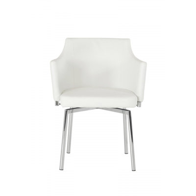 Fauteuil Oman en chrome