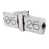 Stainless Steel/White est en rupture de stock