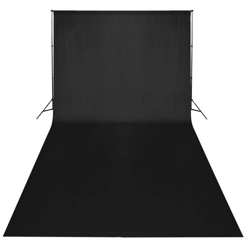 Symple Stuff Booth Display Accessory, Black, 83" H x 118.1' W x 196.9" L