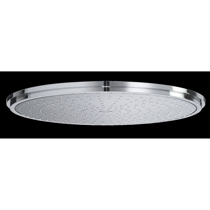 Cosmopolitan Jumbo Full/Standard Rain Shower Head with SpeedClean Nozzles, StarLight Chrome
