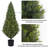 5FT Artificial Cedar Tree-850888847