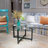 Round Glass+ Leg Coffee Table, Clear Coffee Table,modern Side Center Tables,modern coffee table,cocktail table-91441948