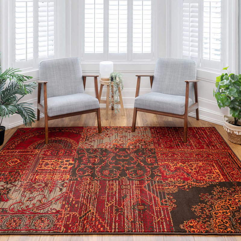 Droskyn Patchwork Area Rug, Rectangle 280 x 365cm