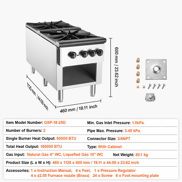 Dimensions du produit