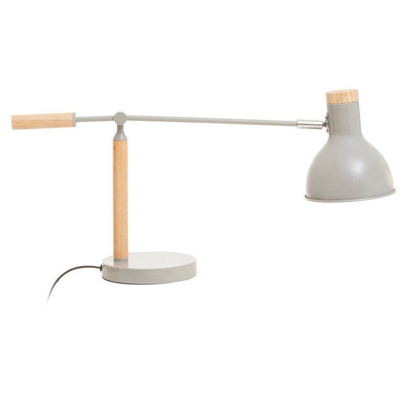 Belier Desk Lamp, Natural, Grey