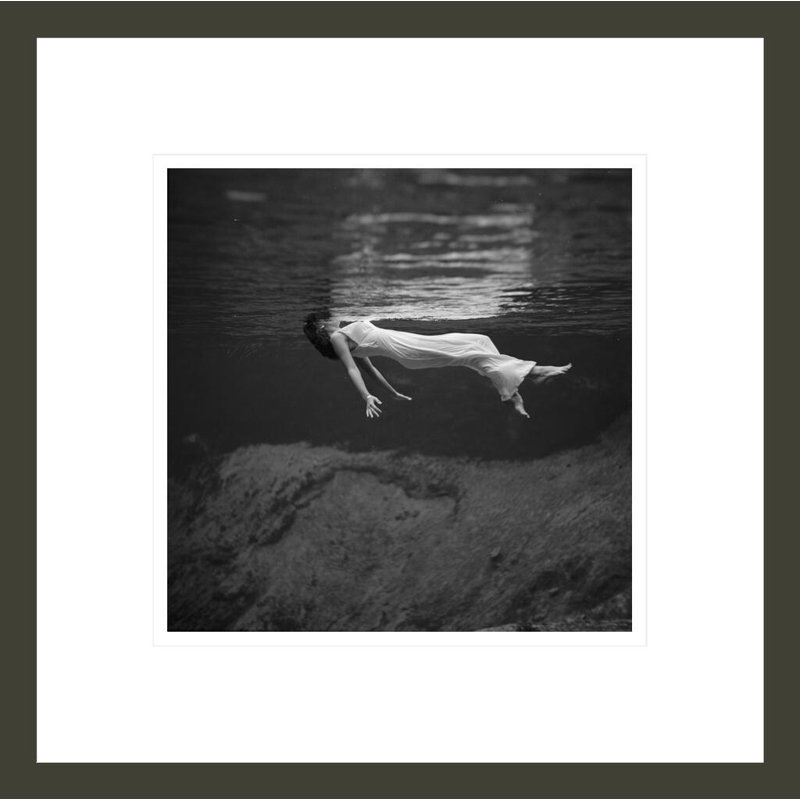 «Weeki Wachee Spring Florida» par Toni Frissell, impression giclée sur cadre, H 13,75 po x l 13,78 po