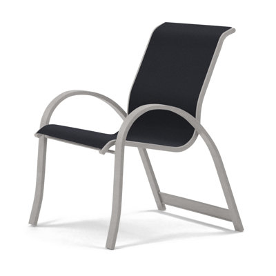 Hiraku Premium All-Weather Wicker Outdoor Stacking Dining Armchair with Cushion