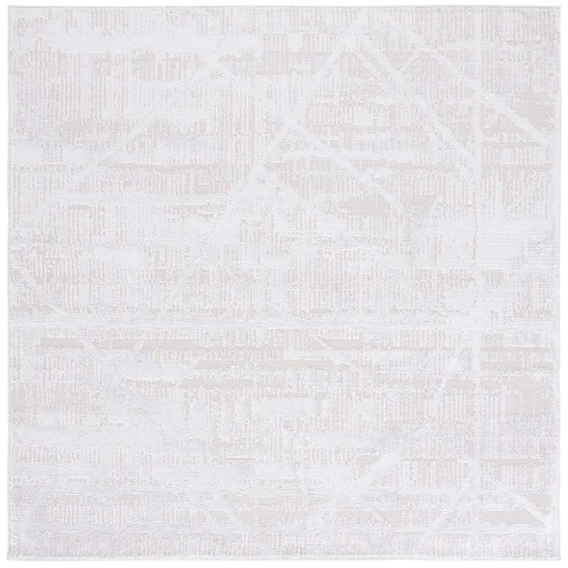 Kingston Performance Abstract Rug, Square 6'7"