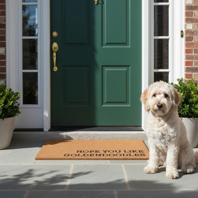 Hope You Like Goldendoodles Doormat, 24"x36"