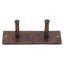 Hammered Copper Double Robe/Towel Hook
