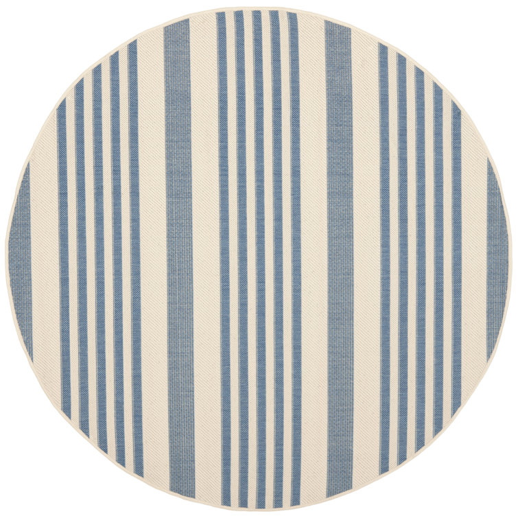 Herefordshire Performance Striped Indoor/Outdoor Area Rug