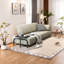 Chaise longue en cuir Cat Claw avec table d'appoint-105860116-105860121-105860124