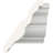 Endurathane Inside Corner Moulding, 2 3/4"P x 3 1/8"H (matches moulding MLD03X02X04GO), Factory Primed